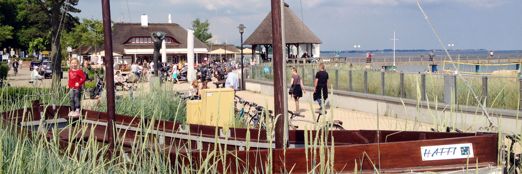 Seebrückenvorplatz in Haffkrug